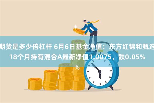 期货是多少倍杠杆 6月6日基金净值：东方红锦和甄选18个月持有混合A最新净值1.0075，跌0.05%