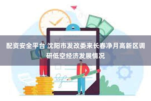 配资安全平台 沈阳市发改委来长春净月高新区调研低空经济发展情况